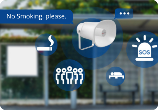 Soluție Hikvision pentru stații de autobuz